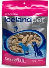 Iceland pet snack 6 Dog Treat Garnaal 100 gr